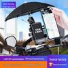 Suporte de Telefone para Veículo Elétrico e Bicicleta com Guarda-chuva - Suporte para Passeio ao Ar Livre, Acessório Popular Transfronteiriço