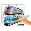 Pilot Corporation Easy drawing - You can color it as many times as you like! Water coloring book - Working vehicles