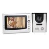 Video Intercom Entry System Wired LCD Monitor Infrared Night Sight Video Door Bell for Apartment