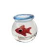 Handmade Mini Glass Fish Tank Cute Handcrafted Glass Fish Gift Aquarium Decoration  Home Ornament