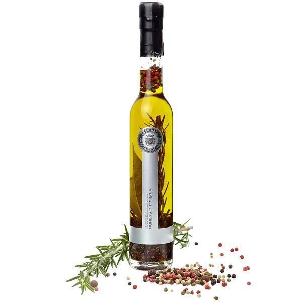 Huile d'Olive Vierge Extra 'Romarin Et Poivres' (250 Ml) - La Chinata