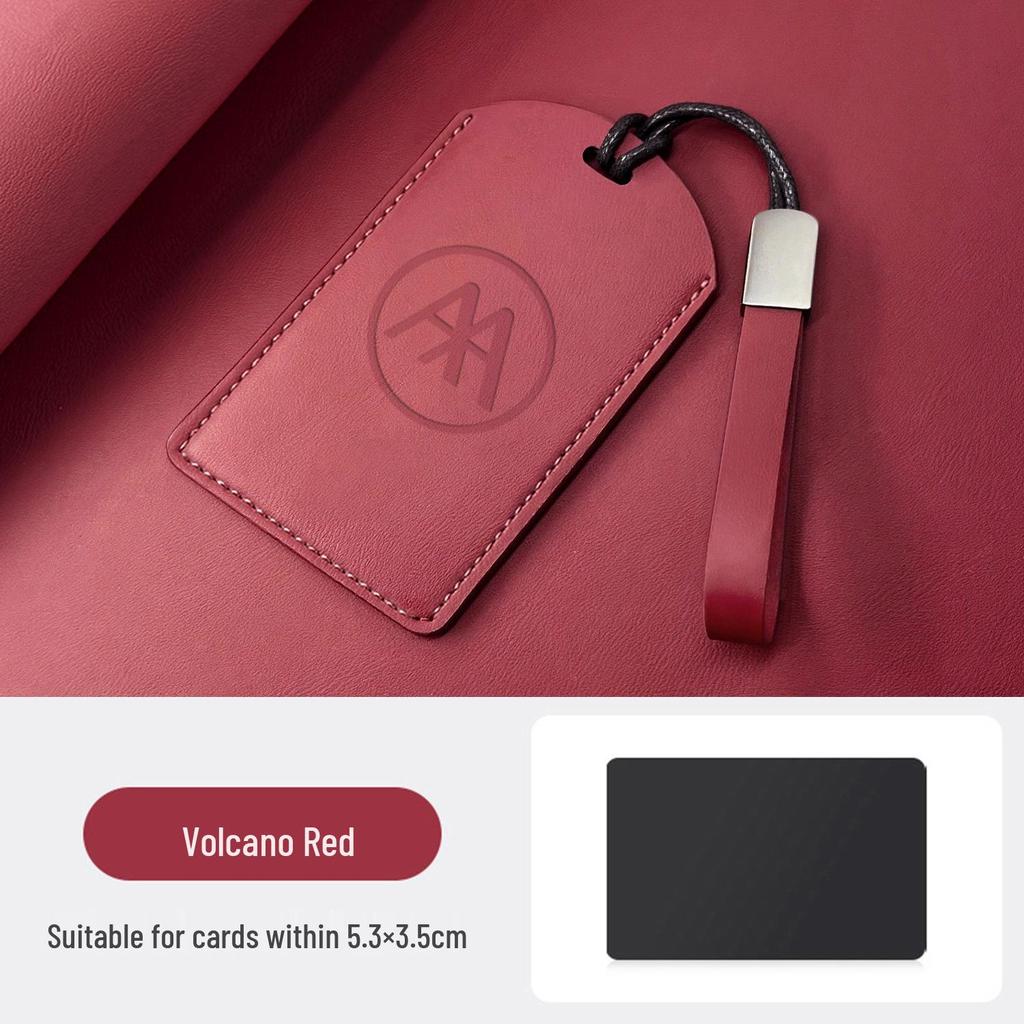 Aima Electric Vehicle NFC Card Holder Case - Universal Protective Keychain for Men & Women