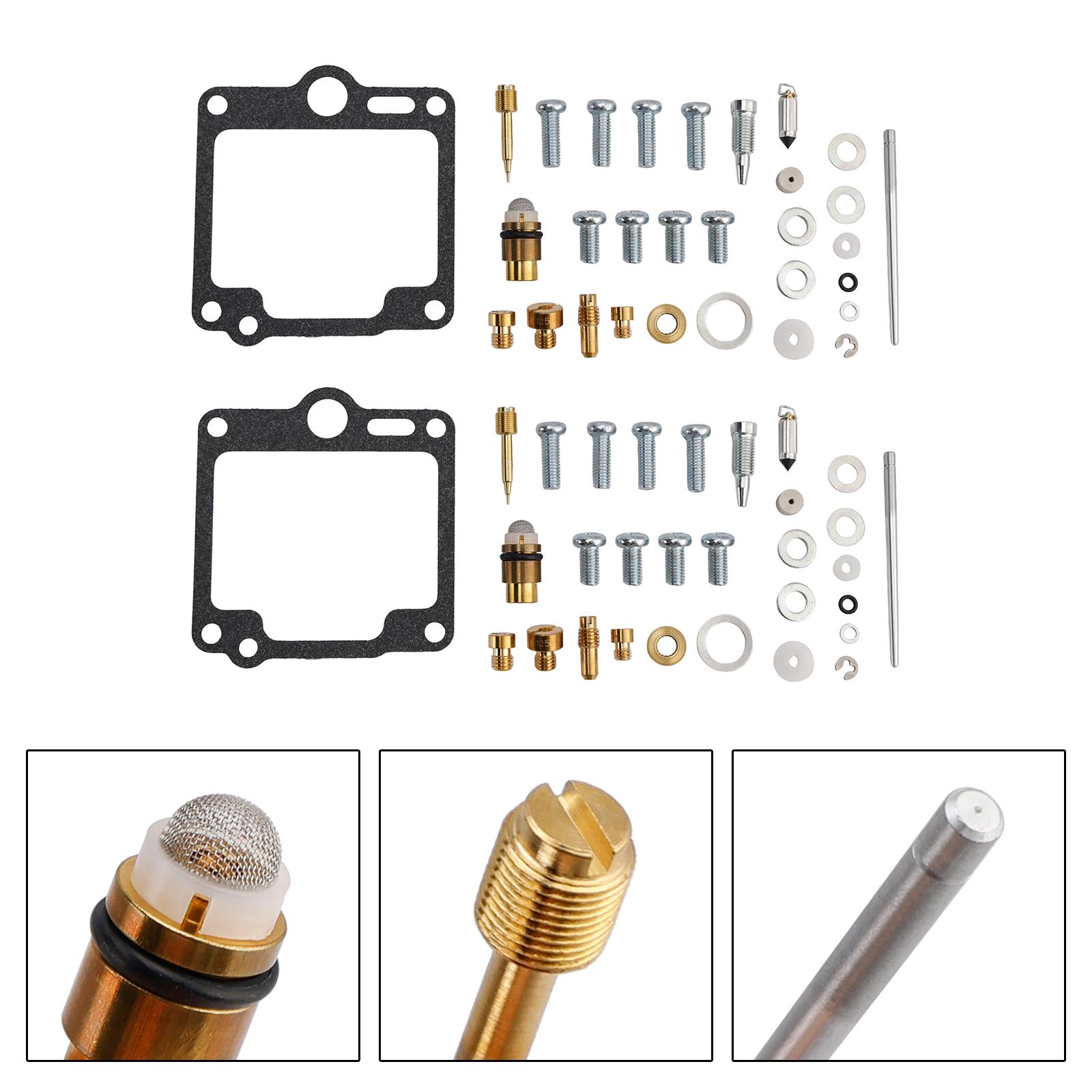 2 set Carburetor Rebuild Repair Kit fit for Yamaha XV750 Virago 750 1989-1997