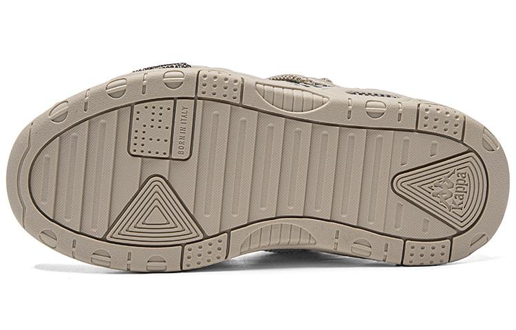 Men's Sneakers Kappa Fabric Low top Running Shoes Unisex Oxford Brown Black