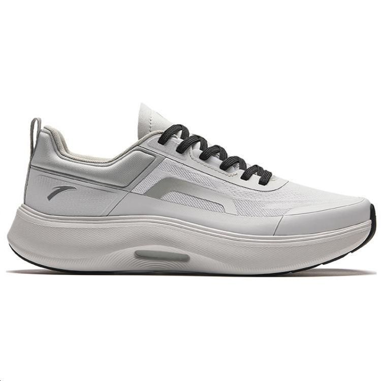 ANTA Yutu Men Casual Sports Walking Shoes Off White Gray Black 112427711-1