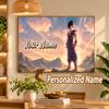 Dragon Ball Gohan Custom Name Diamond Painting Personalized 5D Full Drill DIY Diamond Art Home Decor