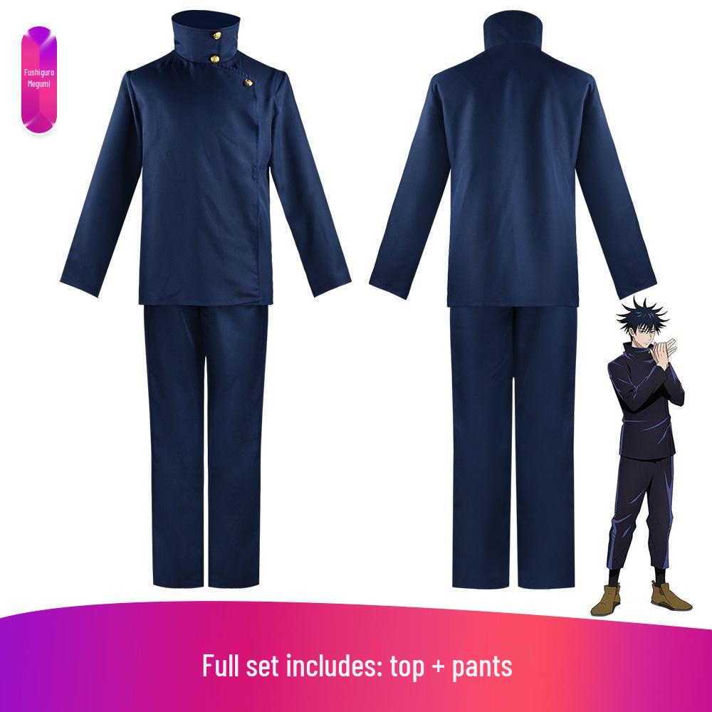 Jujutsu Kaisen Costume: Gojo, Itadori, Fushiguro, Inumaki, Kugisaki - In Stock