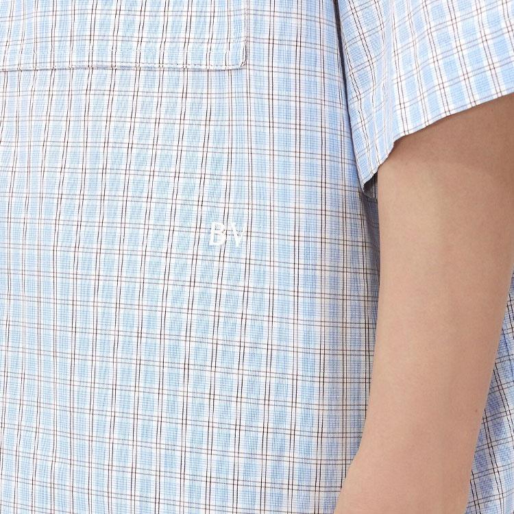 Bottega Veneta Bv İşlemeli Ekose Erkek Üst Gömlek 789370V3ZB04026