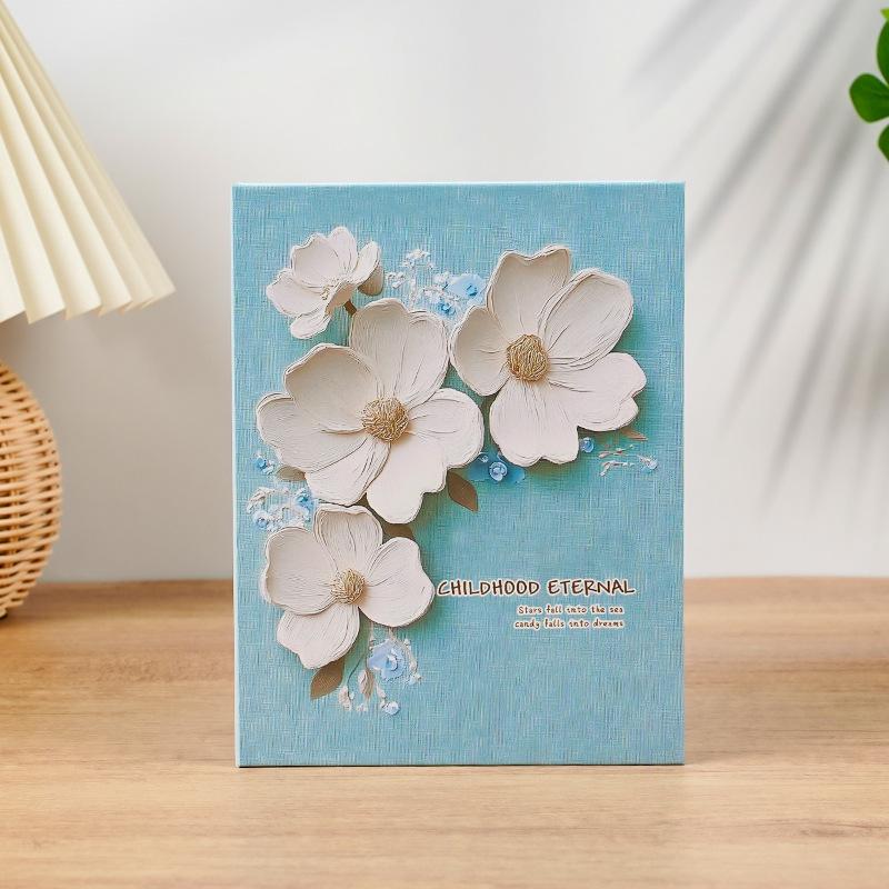 3, 4, 6-Inch Flower and Plant Photo Album Book, Insert Type 6-inch 100 Standard