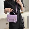 Stylish Casual Shoulder Bag For Women 2024 Fashionable Chic Pu Material Handbag