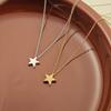 European Star Pendant Necklace: Simple, Versatile, Light Luxury Clavicle Chain for Women