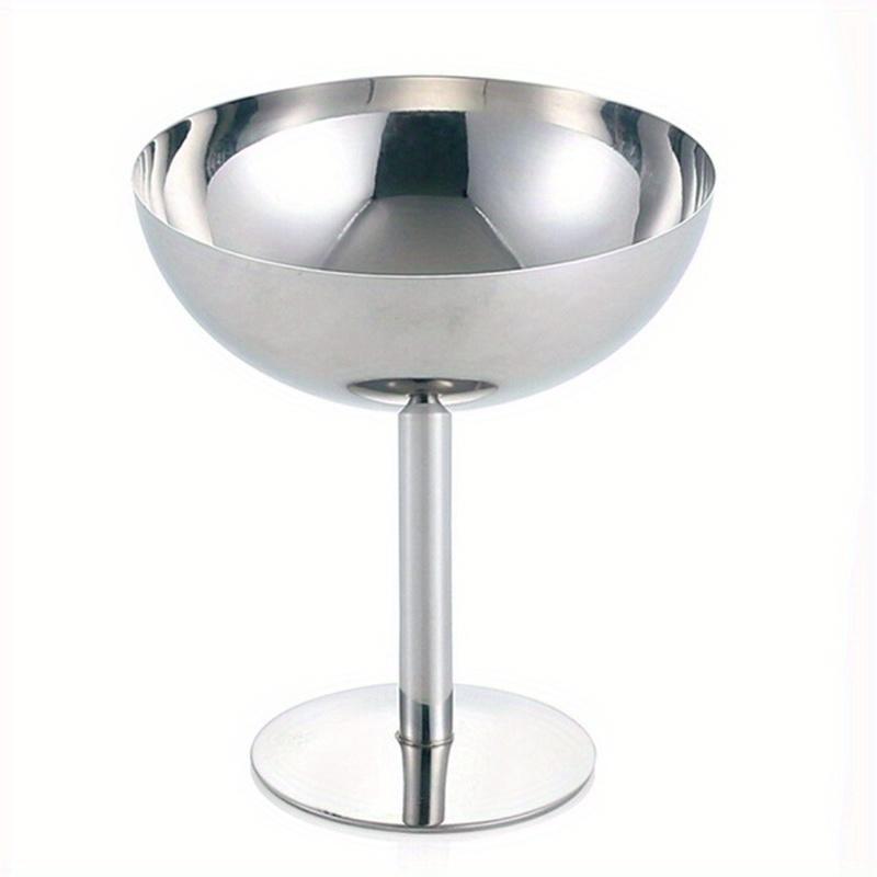 200ml Salad Cup Safe Stainless Steel Ice Cream Cup Dessert Bowl LS