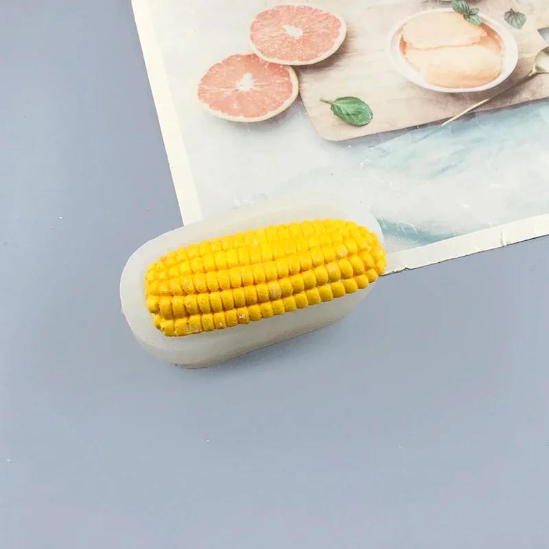 Top Quality 3D Corn Silicone Mold DIY Chocolate Mold, Dessert Making, Mousse Cake, Ice Cream Mold, Food Safety Materials Squeeze