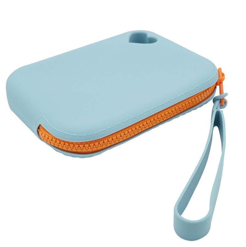 Silicone Coin Purse & Waterproof Storage Bag for Card, Key, or Pet Snacks