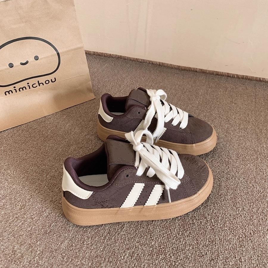 Summer breathable board shoes women's new casual versatile canvas student sports platform retro little white shoes