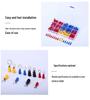 280PCS Cold-Pressed Terminal Combination Box Set
