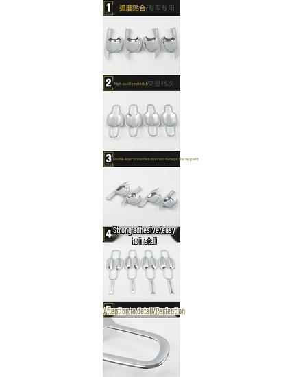 GM8 Door Bowl Decorative Strip & Scratch-Resistant Film for 17 Models