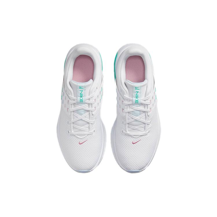 New Nike Air Max Bella Tr Trainer 4 Low Top Training Shoes White/Green Women's CW3398-105