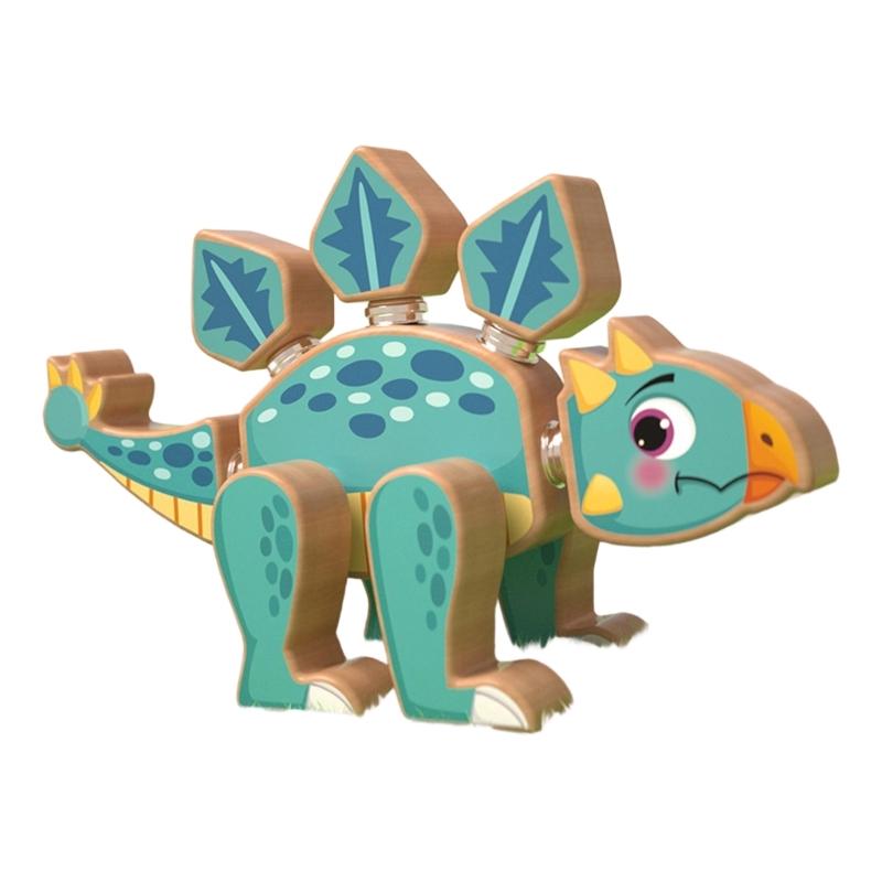 Magnetic Dinosaur Construction Toy For Children 4-8 Years Old Interactive Learning Activity For Cognitive Development