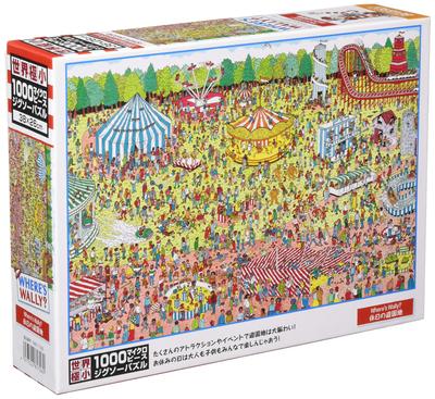 Beverly (BEVERLY) [Vyrobené v Japonsku] Beverly 1000 dielikové puzzle "Kde je Wally?" Prázdninový zábavný park - Mikro dieliky" (26 x 38 cm) M81-726