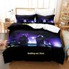 New Hip Hop Daft Punk Bedding Set Cartoon Anime Three-piece Set Adult Kid Bedroom Duvetcover Sets 3D Kawaii Roupa De Cama Casal