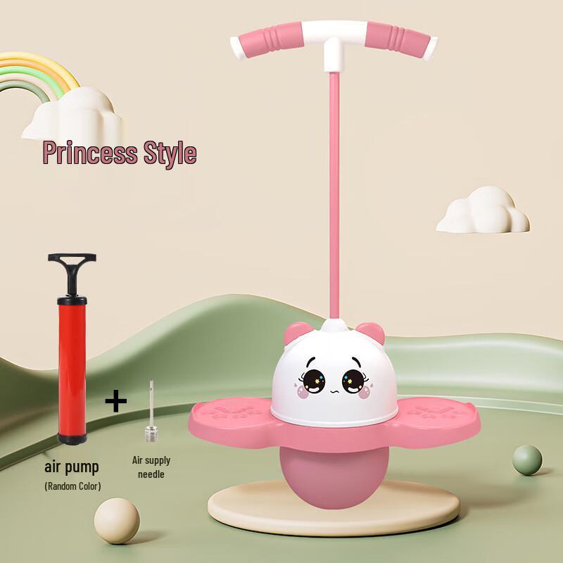 WEZHO Kids Panda Jumping Ball with Handle