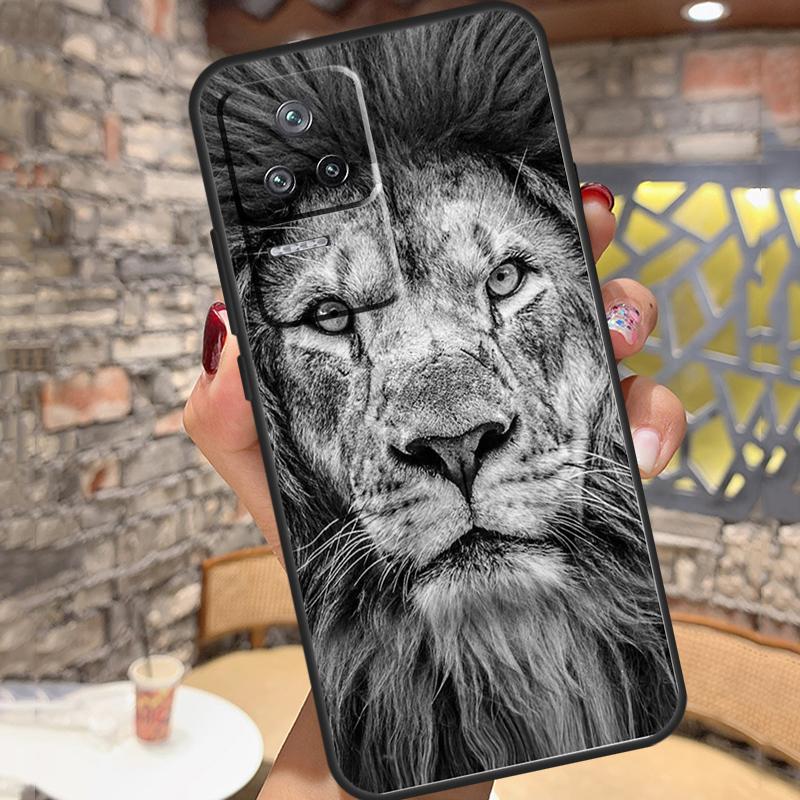 Animal Lion Case For Xiaomi 15 Ultra 13 14 11T 12T 13T 14T Pro POCO X7 X3 X5 X6 Pro M6 F5 F6 Pro Cover