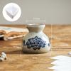 Japanischer Keramik-Zahnstocherhalter Obstspieße Behälter Glas Dose Box Vase Retro Kleine Vasen Dekor Zahnstocher Spender Box