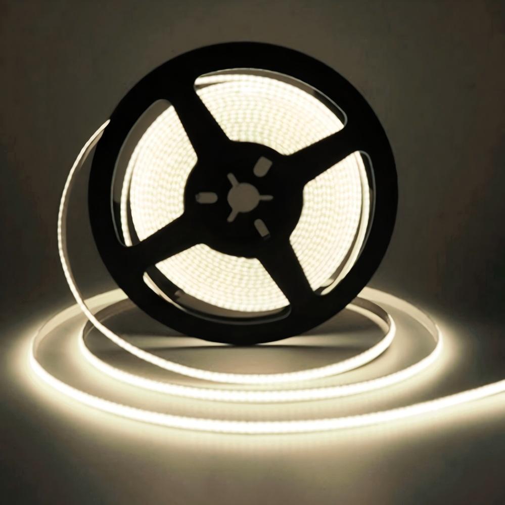 320s/M 400LEDs/M Ultra Thin COB LED Strip Lights Flexible High Density Dimmable Ribbon for Home Bedroom Party DC 5V 12V 24V