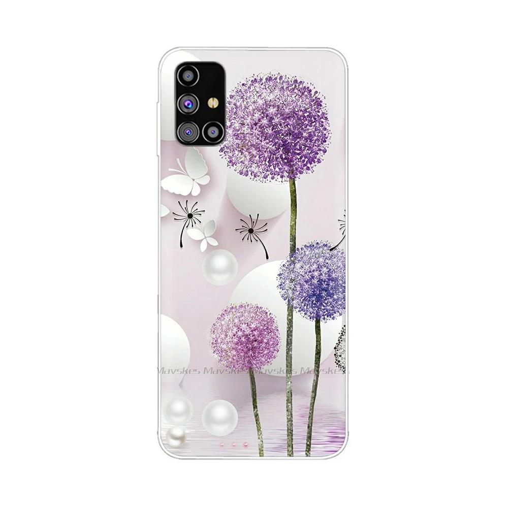 For Samsung Galaxy M51 Case SM-M515F Phone Case Creative Full Protection TPU Back Cover For Samsung M51 M 51 Soft Silicone Funda