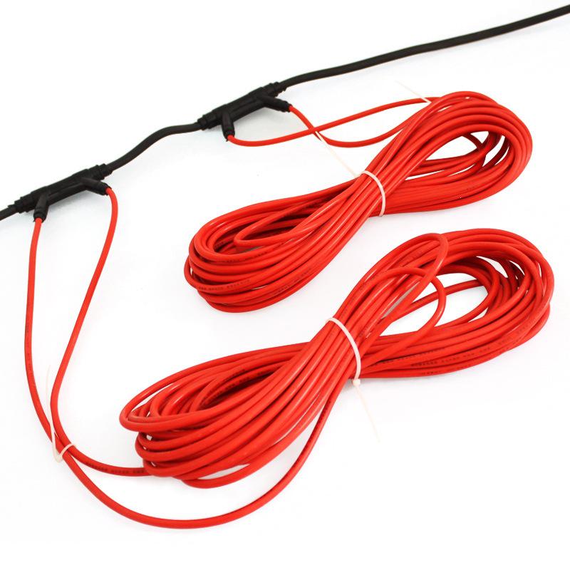 Graphene Carbon Fiber Underfloor Heating System: Electric Cable Set for Home, Yoga Studios, and Pig Farms