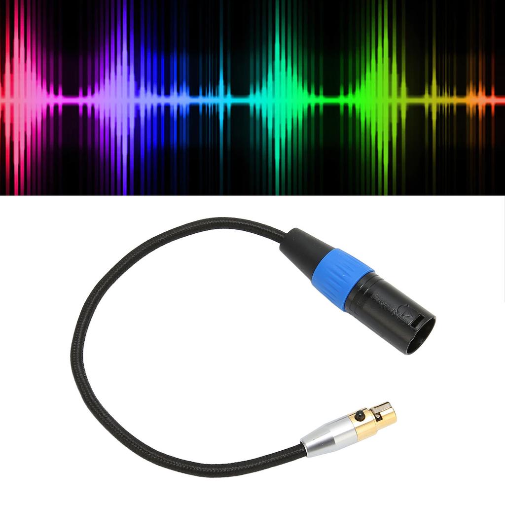 XLR Male to   XLR Female Cable Professional 3 Pin XLR Cable Adapter for Camera Mixer Microphone Recorder