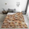 Pomeranian Blanket Pet Dog Picnic Flannel Throw Blanket Soft Durable Bedroom Design Bedspread Birthday Present