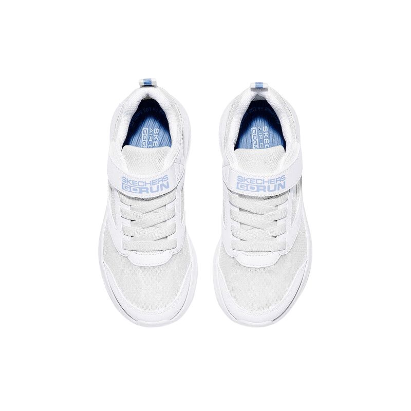 Skechers Girls Fashion Versatile Non-Slip Durable Low-Top Casual Shoes Kids Sneaker White 303971L-WHT