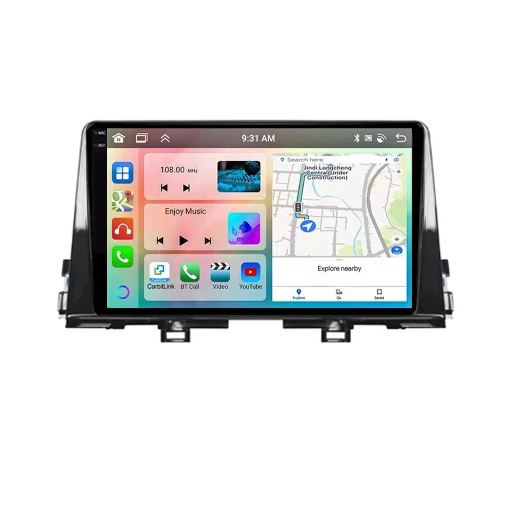 Android 14 Carplay Auto 2K Screen Car Radio Multimedia Video Player For Kia Morning 3 Picanto 2017 - 2020 2021 Autoradio Stereo