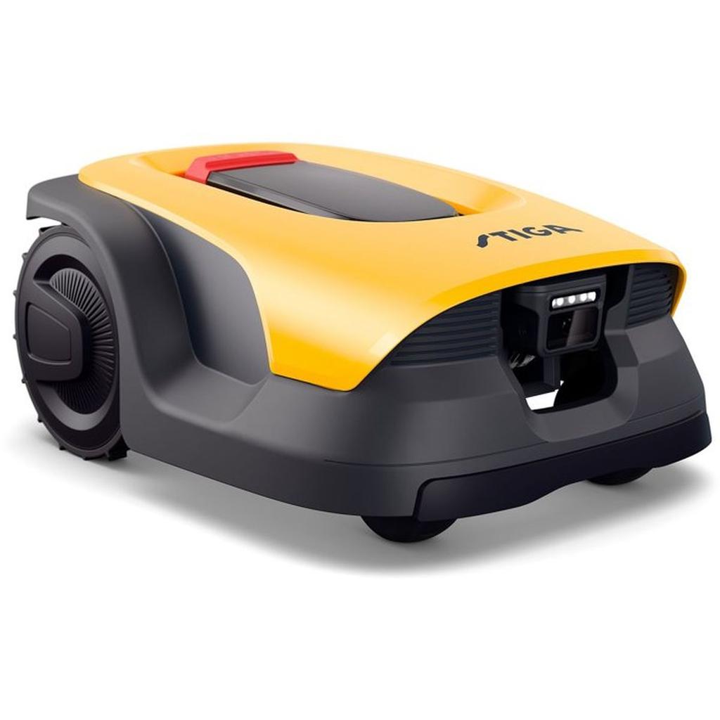 Robot tondeuse - STIGA - A 6V - Surface 600 m² - Gestion 10 zones - Caméra intelligente
