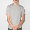 Polo Ralph Lauren SS23 Logo Pattern Embroidered Crew Neck Short Sleeve T-Shirt Men T-Shirts Gray 710740727-012