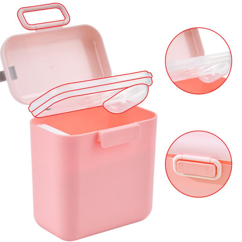 Baby Milk Powder Box Out Large Capacity Milk Powder Storage Box Baby Portable Portable Milk Powder Boxes Of Various Styles