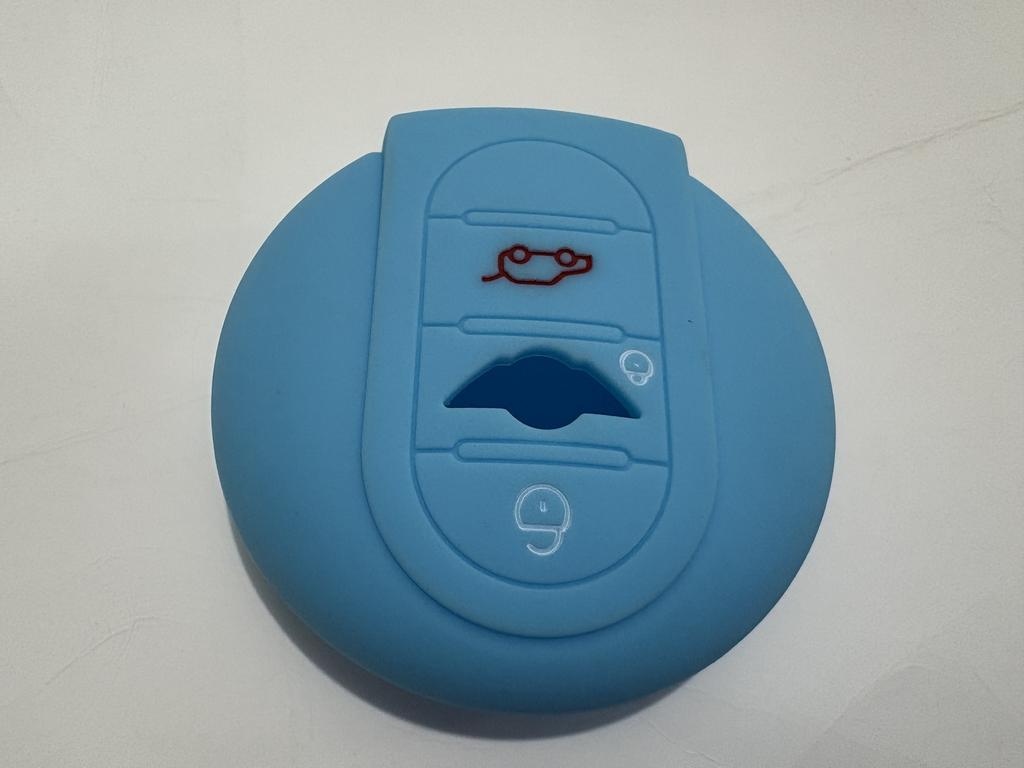 Silicone Car Key Case Cover Soft Holder Protector For BMW Mini Cooper F56 F55 F54 3 Buttons Remote Smart Shell Styling Auto Part