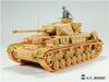 ET Model 1/35 WWII German Army Panzer IV Ausf. G Early Production Detail-Up Parts Set (for Tamiya) Plastic Model Parts E35-308