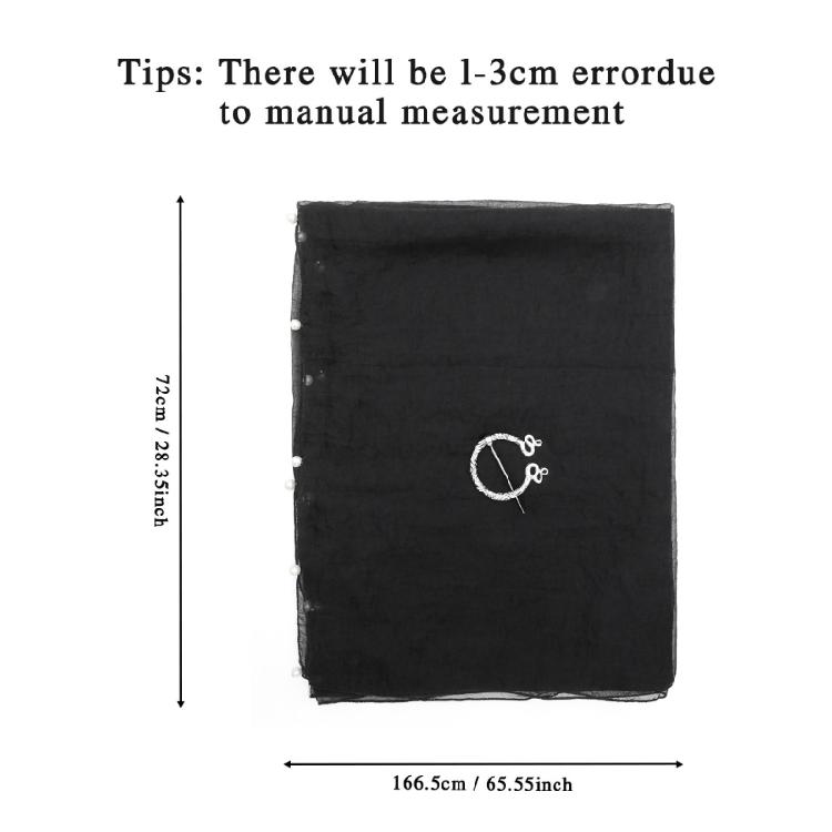 Multipurpose Vikingly Themed Hooded Scarf Shawl Medieval Renaissances Costume Accessory For Themed Event Cosplay