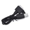 Travel Charging Cable Wire for Portable GO Handheld Game Console USB Power Cord Support Data Transfer Black