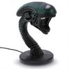 Dpofirs SF Alien Resin Lamp Comfortable LED Night Light Alien Table Lamp for Reading Area (Style 1)