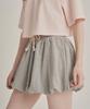 Iteoneolmomeonteu Balloon Elastic Waist Skirt _ Gray