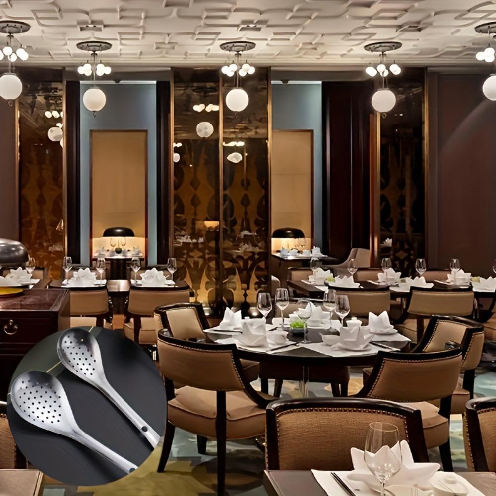 1 st Rostfritt Stål Durkslag, Skimmer Ränsked, Silsked, Köksredskap, Köksartiklar