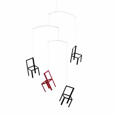 [Officially Imported] Frensted Mobile, Interior Ornament, Nordic Decorative Art, Flying Chairs, FSM130118, with Presentation Box, Baby Goods, Gift