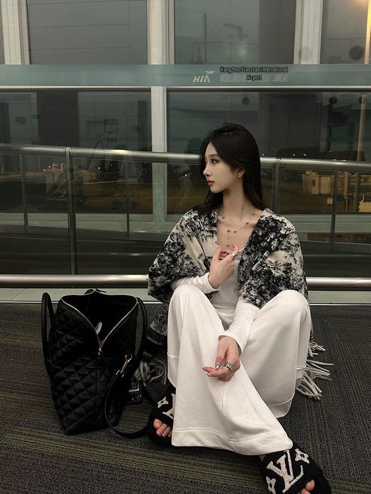 Maillard Women's High-End Versatile Double-Sided Shawl Scarf - Casual Fashion & Office Blanket