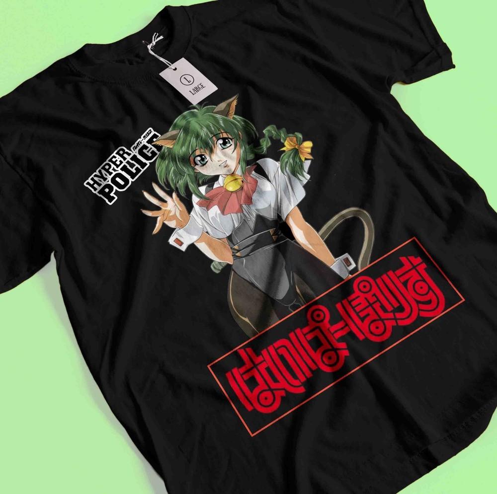 

Hyper Police Shirt Natsuki Sasahara Tshirt Batanen Fujioka T-Shirt Fonne Sakura 3XL