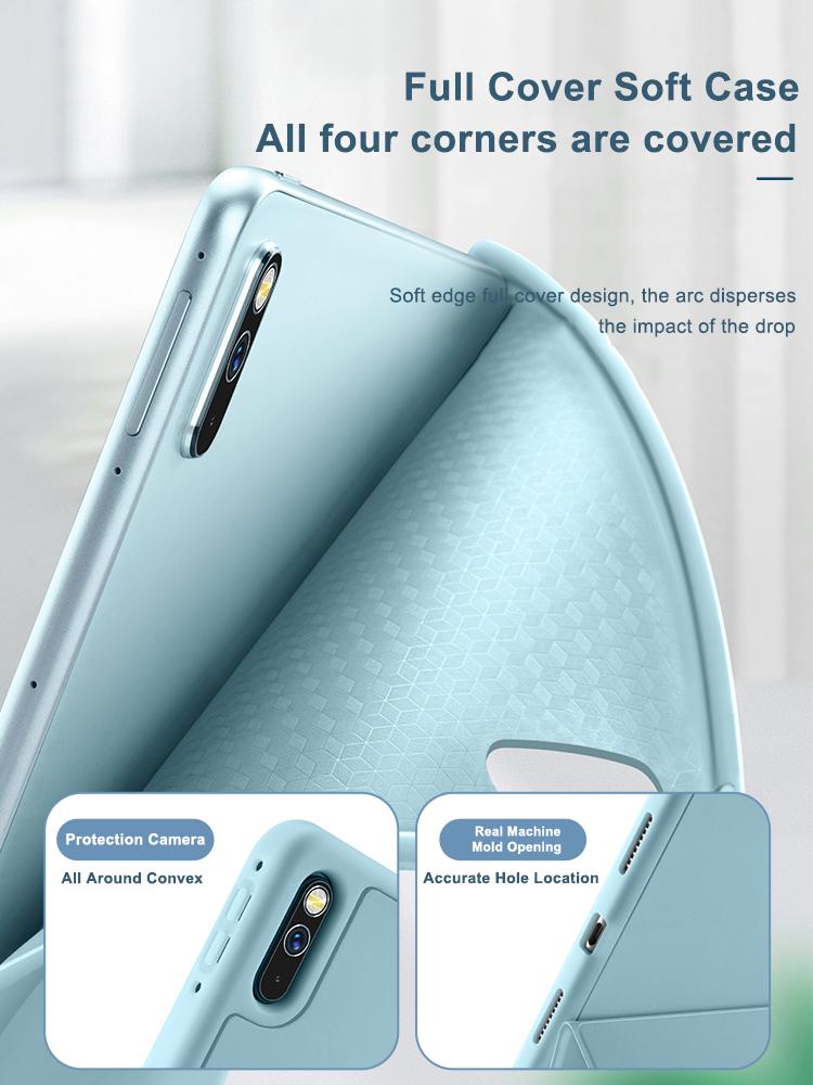 12.9 Inch Tablet Case TPU Soft Case for iPad Pro 12.9 6th Gen 2022 2021 2020 3rd Generation 2018