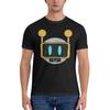 Sprunki Happy Mr Fun Bot Robot Head Not Easy To Deform Tshirtartistic Style Dark Color Schemes Short Sleeve